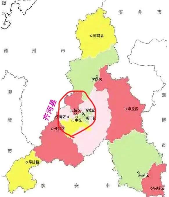 热门消息-浅谈那些行政区划反面谐的地市之济南市(7)