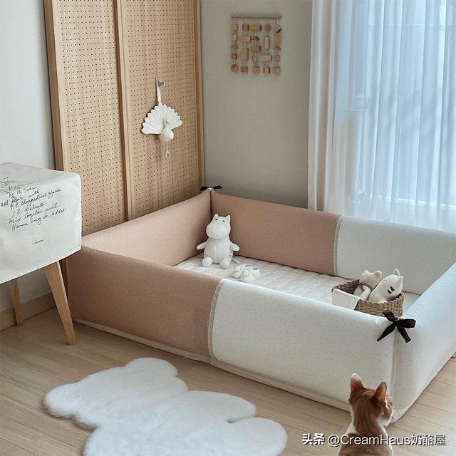 奶油系安睡城堡｜让宝宝坠入云端的睡眠，也让老母亲彻底解放双手