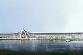 慈溪高铁站设计方案公布，余姚人可能也要到慈溪坐高铁了图片