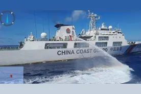 菲律宾举白旗投降？中国海警船上的高压水炮，为何被禁止出口？图片