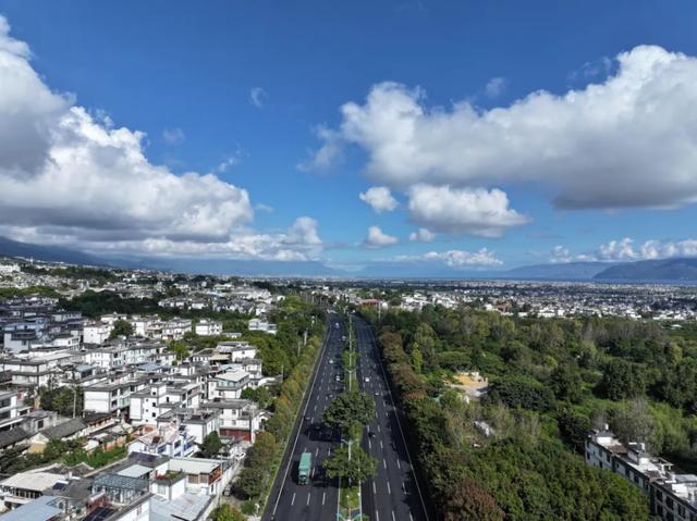 绿美大凤路：一路生花一路景