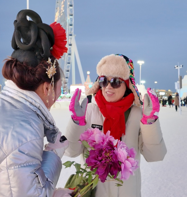 “尔滨”的冬天，收到了菏泽春天的“牡丹邀请函”！