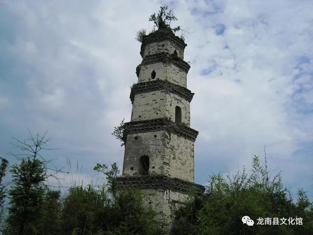 赣州地标（75）龙南罗坝塔：蔡氏家族集资建造