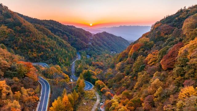 成都出发2.5h刹拢最绝红叶之城！秋色媲美九寨，一城吃够三省美食！更有山林温泉泡过瘾！