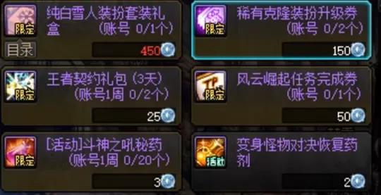 DNF变身怪物对决活动介绍 这两奖励兑换即毕业