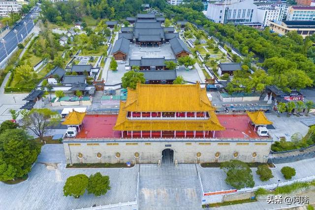 高安大气！如此规模的瑞州府衙公园和大观楼竟然都是不用买门票的