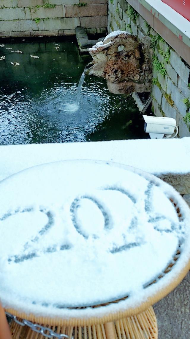 2026初雪 | 惠山古镇成了水墨画