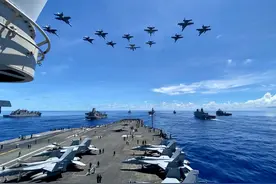 伊朗都没想到，刚承认向胡塞提供反舰导弹，胡塞就用它打向美航母图片