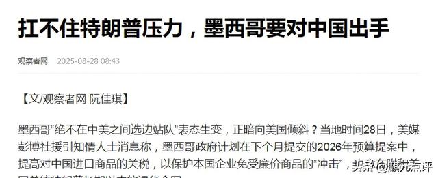 特朗普表态两天后，一个国家也要对中国加关税，中国如何破局？
