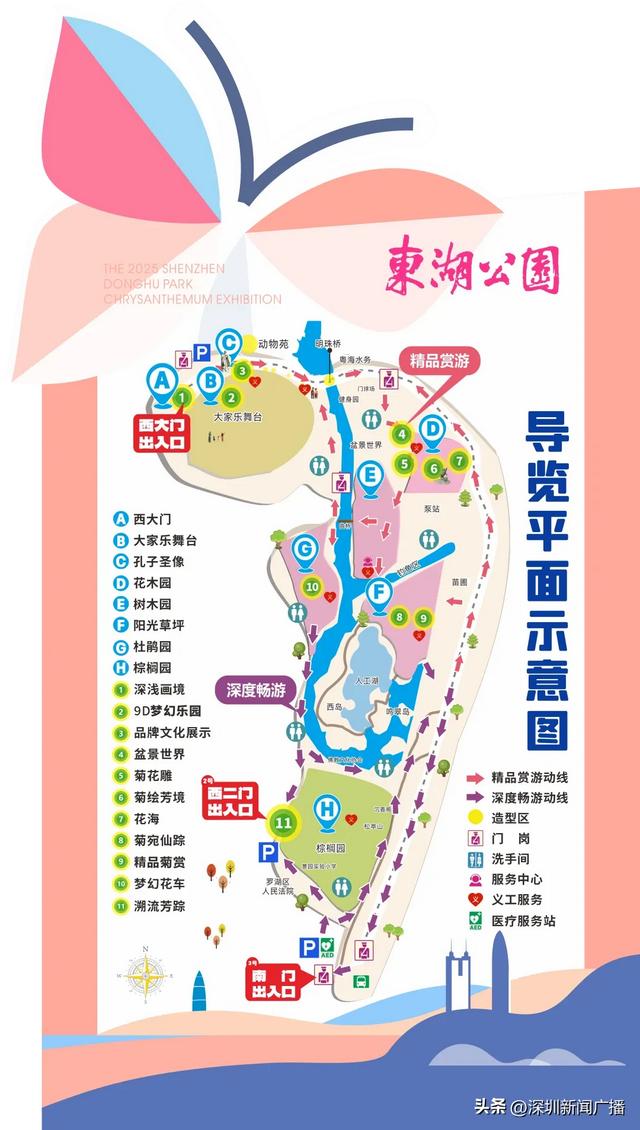 免费开放!持续21天!2025东湖公园菊花赏来啦~