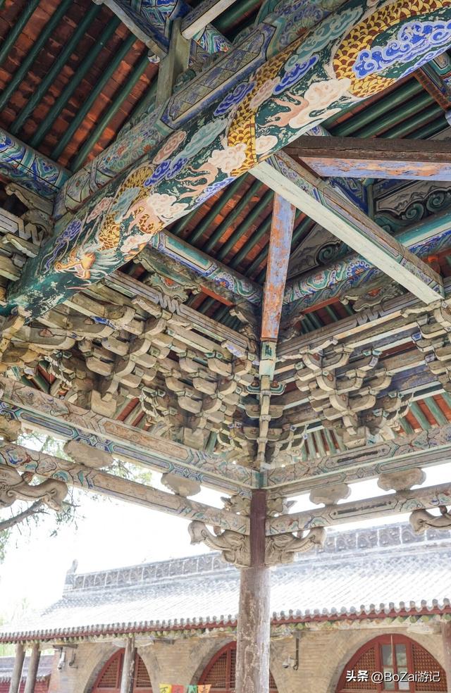 介休东岳庙，藏在小山村的明清古建，献殿斗拱木雕琉璃惊艳时光