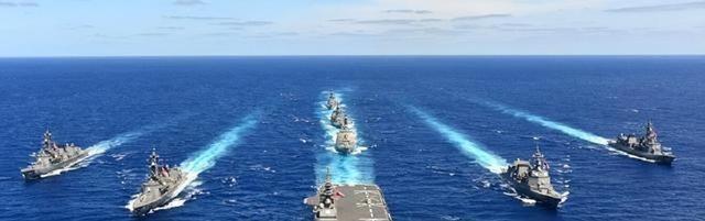 日本自卫队下战书，重兵云集台海附近，美国终发声，立场不出所料