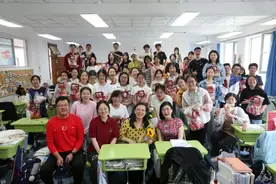 岛城高三年级最后一课：笑着笑着哭了，哭着哭着笑了……图片