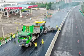 国道208线改扩建工程（襄垣段）：实现“双节点”突破 冲刺年底主线贯通目标图片