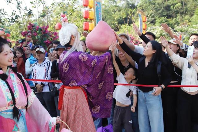 仙山福地东莞观音山太会玩了！寿星公驾临仙侠会，送你福寿好彩头