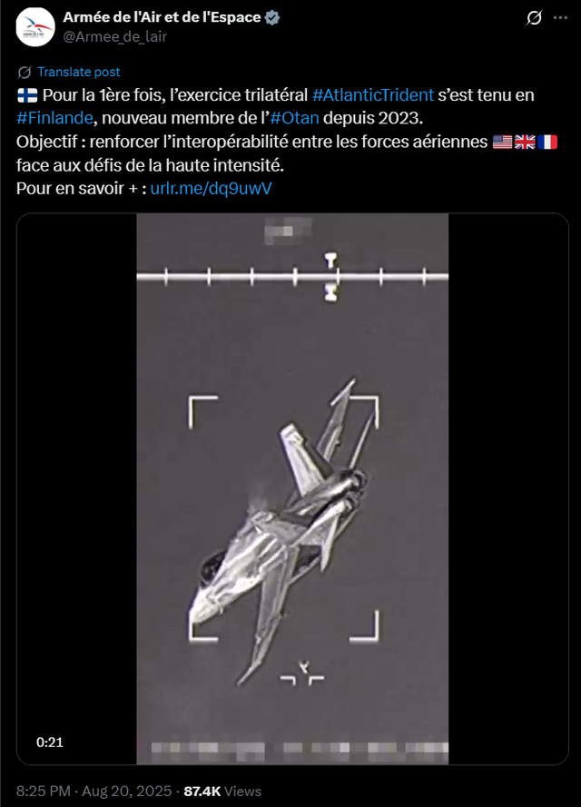 法为何放出阵风演习“击落”F35消息