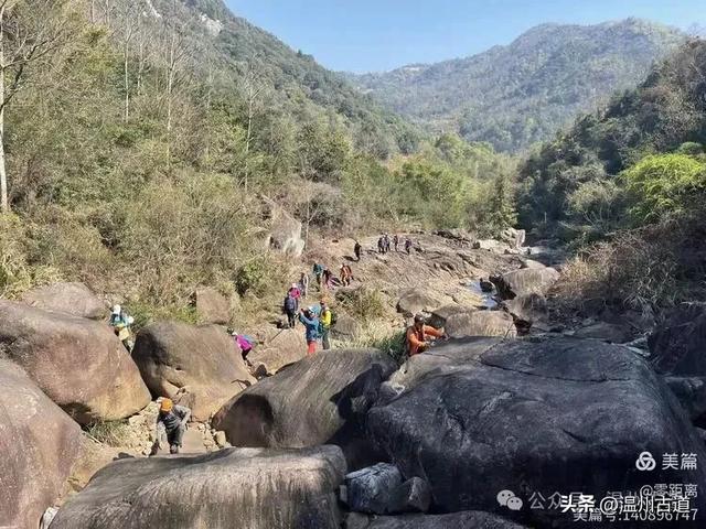 温州这条可至4A景区的著名峡谷穿越线路,风光独特,你可去过?