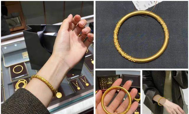 一生只戴一只金镯子，你会选择哪一款  水贝黄金爆火的7款黄金