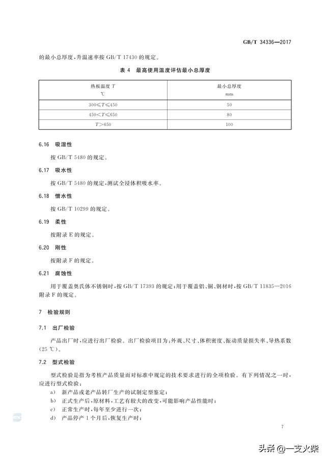 《纳米孔气凝胶复合绝热制品》GB/T 34336-2017