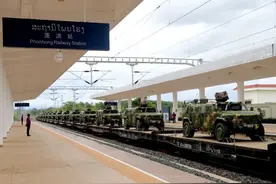 中老联演，中方以驻港部队为主！图片