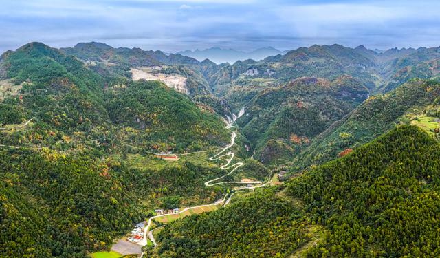 上坝彩林 彩林坝上