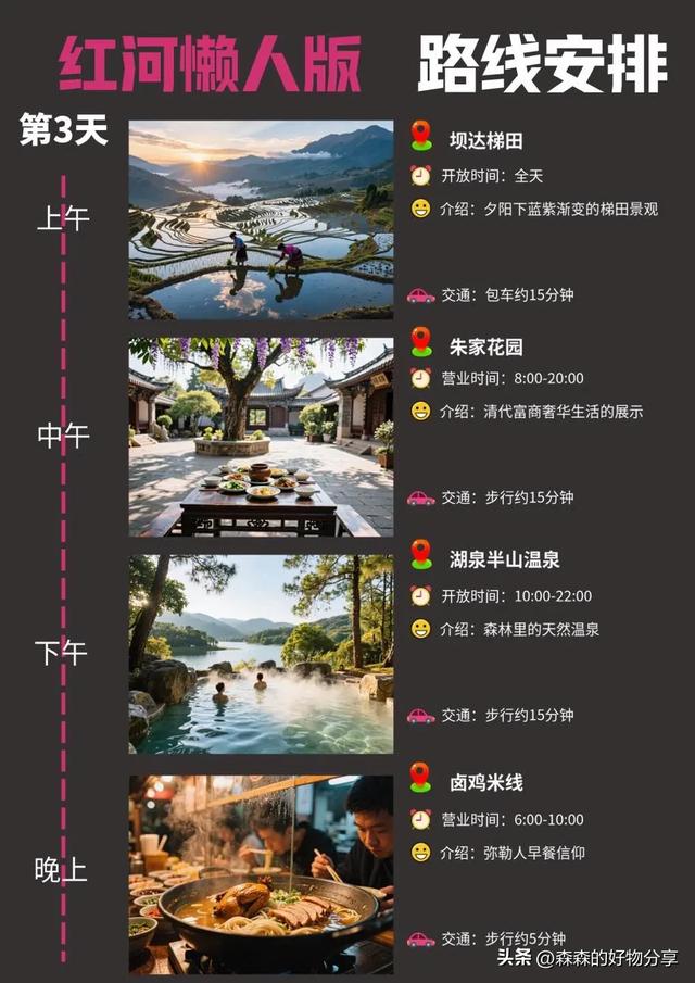红河3日游保姆级攻略