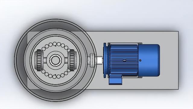 立式秸秆压块成形机3D数模图纸 Solidworks18设计