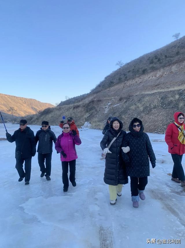 新年第一游,宣化滴水崖走一走