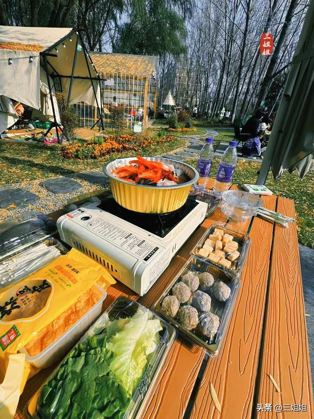 郑州冬日去哪晒暖，发现一个烧烤自由的露营基地
