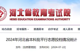 河北省2024年本科普通批平行志愿最低投档线情况统计（部分）图片