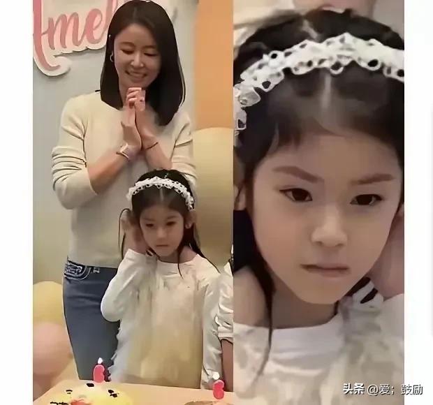 好幸福的一家，女儿像妈妈，颜值太好了，好叫人羡慕