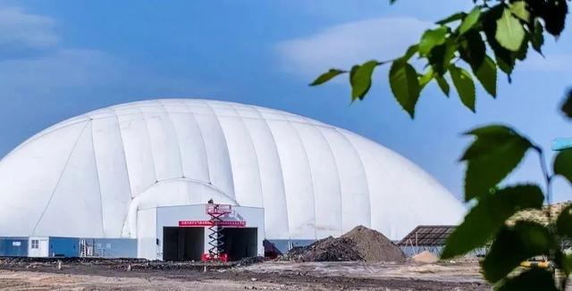 首个建成！乌海这个“大气泡”，是干啥的？