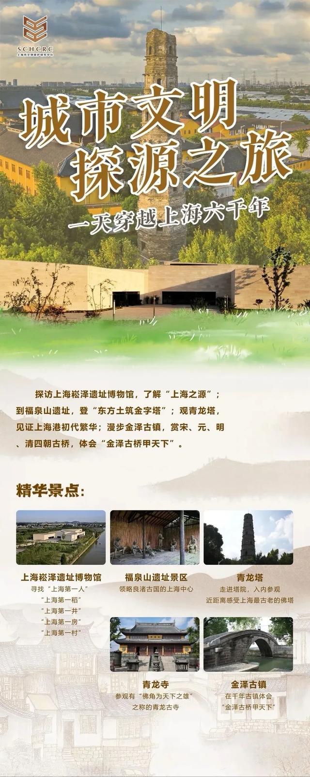 这六条线路,带你读懂上海六千年!上海文物主题旅游全新启航