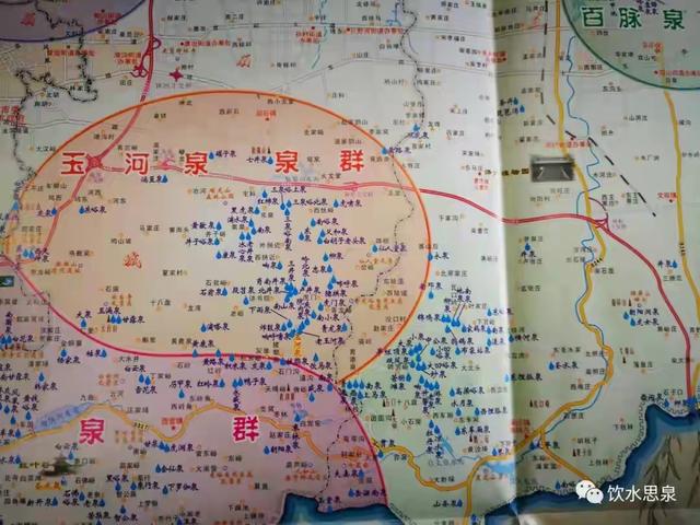 最全的济南市泉水分布位置图（有图有真相）