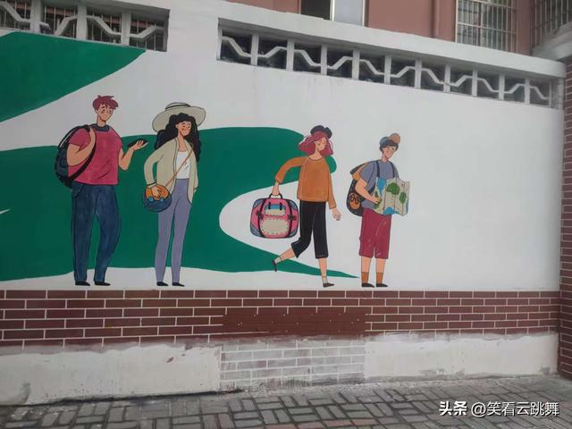 乐山路文化墙：不要搞得太老气横秋，和兰州巷文化墙差距有点大