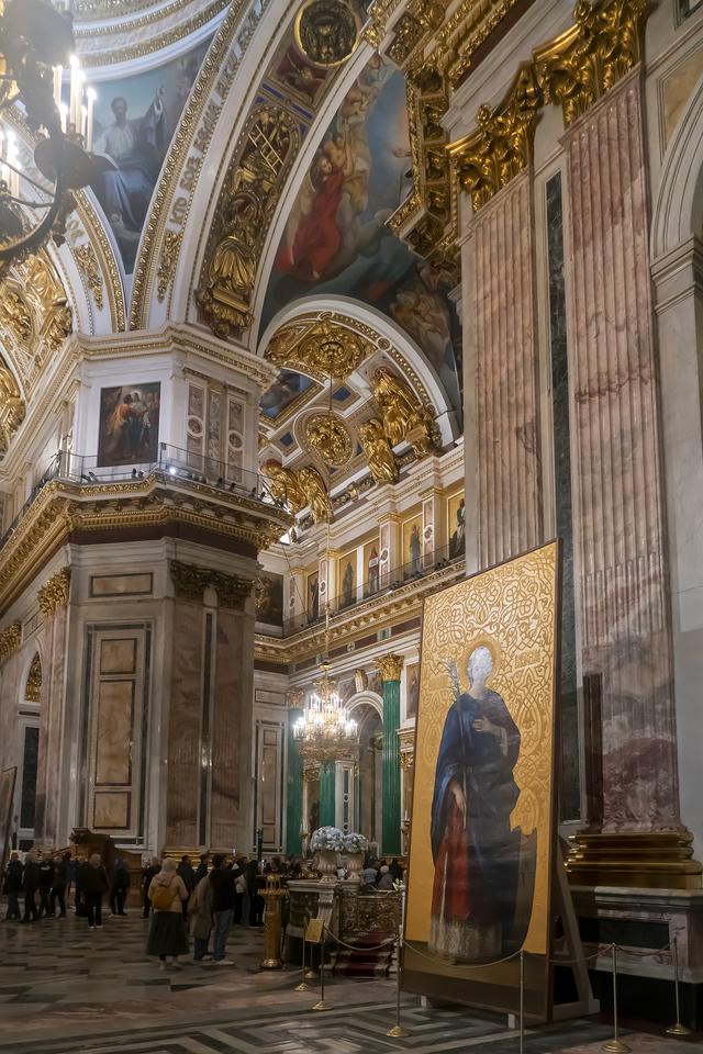 乙巳仲秋俄罗斯莫彼双城记之九：伊萨基辅大教堂