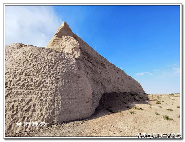 甘肃瓜州：丝路上的千年古城堡 - 六工城遗址