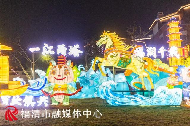 美！龙江灯组“一江两塔”已就位！