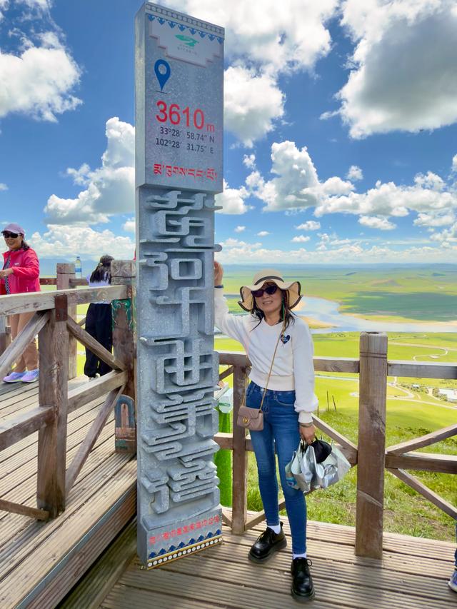 黄河远上白云间（阿坝州若尔盖县黄河九曲第一湾）