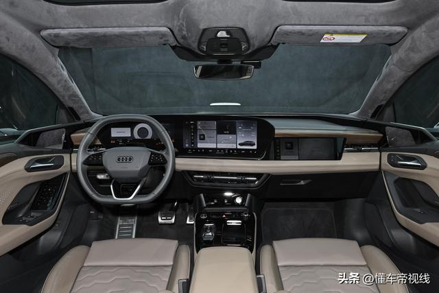 国产奥迪A6L e-tron实车