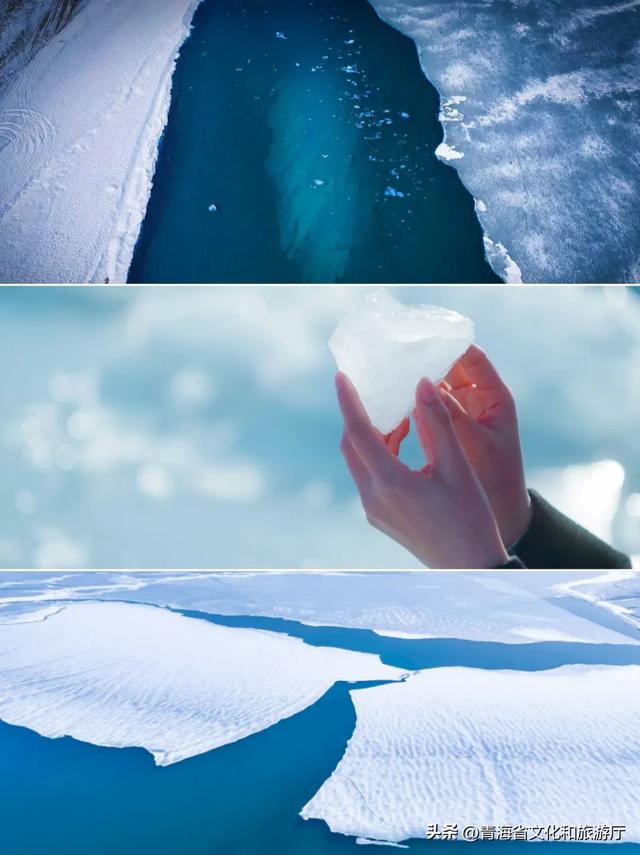封湖季开启!青海湖二郎剑冰推奇观上线,冰凌筑就高原冬日梦幻琉璃境!