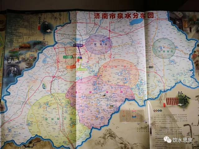 最全的济南市泉水分布位置图（有图有真相）