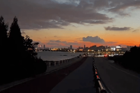 反复爱上日照的理由，藏在碧海路的橘子海里！