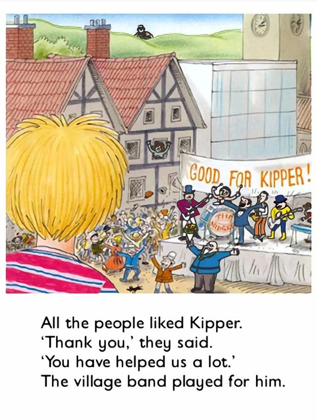 Kipper和巨人-英语绘本阅读和翻译详解