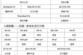 七年级语文下册基础字词归纳汇总图片