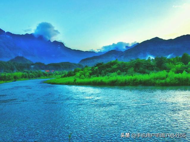 江油北河堤——古江油观山望水的胜地