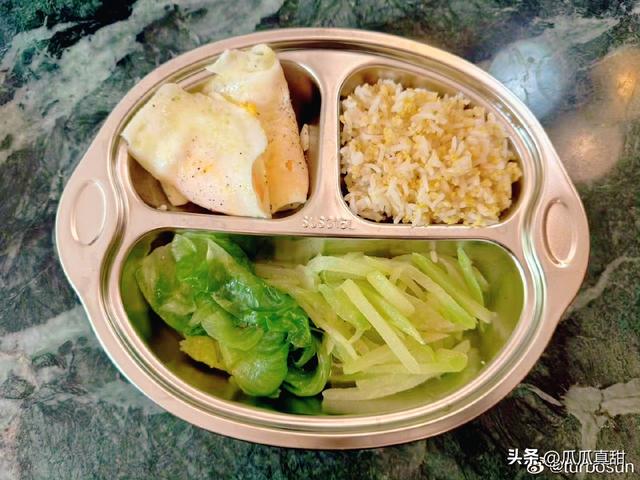 孙俪把这叫干净饭，网友: 学校食堂天天都这样，怪不得上学就变瘦