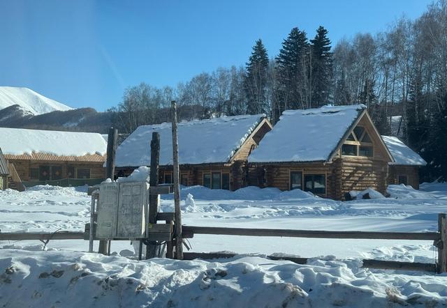 禾木村下雪了，零下15度美景如仙境，周五暴雪来临前抓紧去看看