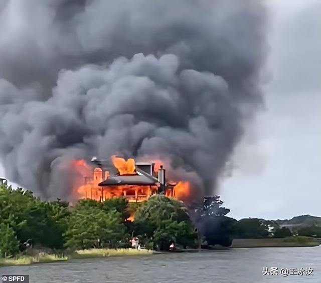 美国南卡州法官海边豪宅爆炸成灰烬