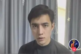 冲上热搜！百万粉丝网红李美越给“甲亢哥”当翻译引争议，被央视打码图片